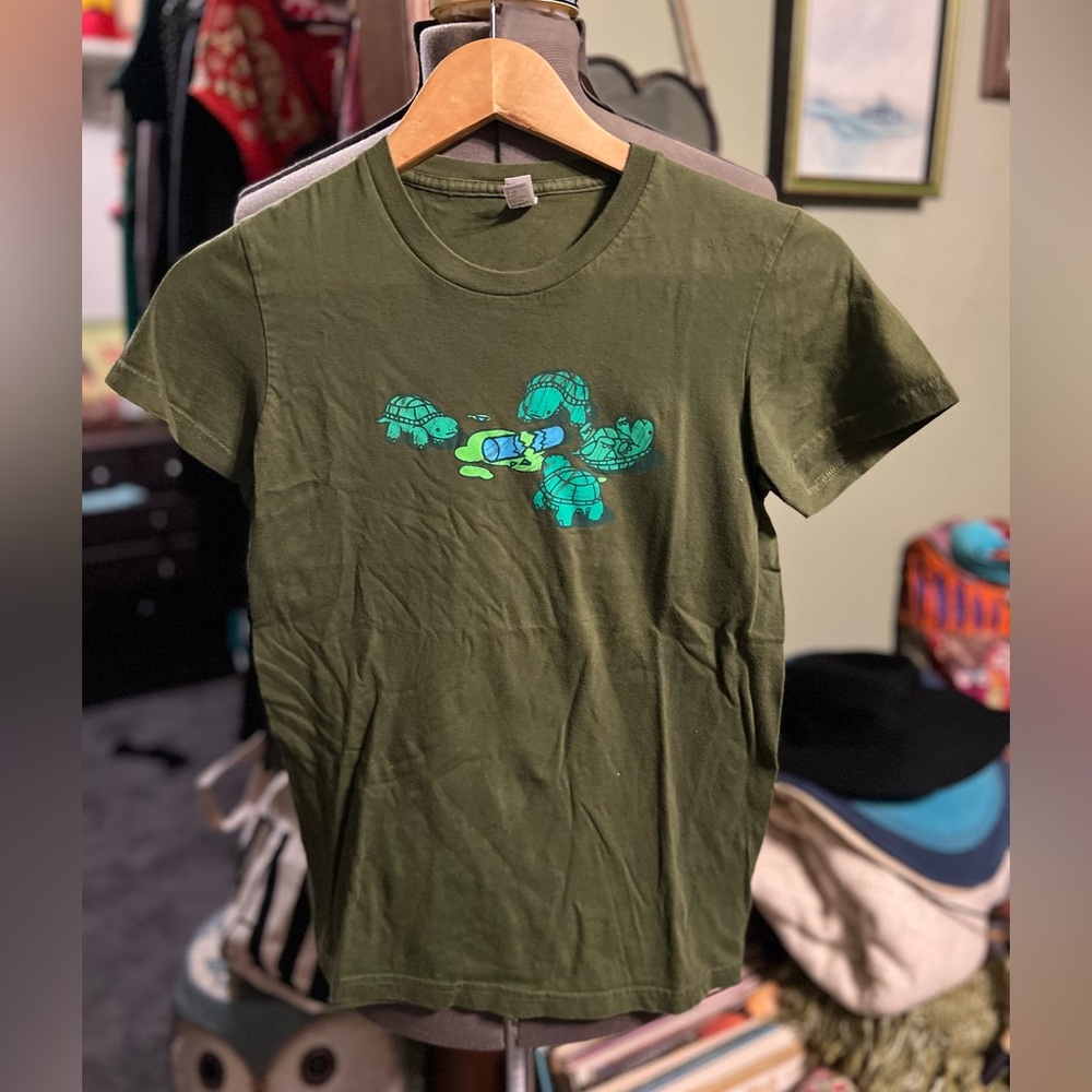Shirt woot! Origin of the turtles the ooze T-shirt EUC limited run ninja turtles